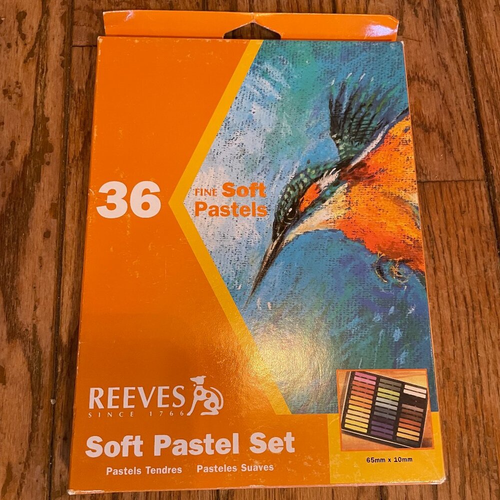 Reeves Fine Soft Pastel Set - 36 Pieces 65mm x 10mm - Brand New!